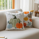 Axyaa Pumpkin Embroidery Halloween Pillowcase Cojines Throw Cushion Cover Home Sofa Decor