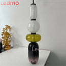 Axyaa Candy Glass Chandelier Pendant Light for Loft Living Dining Room