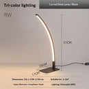 Axyaa Modern Minimalist LED Desk Lamp for Home Office Study Bedroom