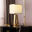 Axyaa Bedside Table Lamp: Modern European Style Light Luxury Desk Lamp for Bedroom