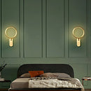 Axyaa Copper Wall Lamp Nordic Minimalist Luxury Bedside Lighting