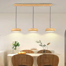 Axyaa Wabi-sabi LED Dining Pendant Light: Modern Nordic Chandelier for Home Decor