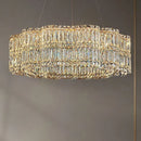 Axyaa Crystal Chandeliers: Elegant Home Villa Decoration, Living Dining Room Lighting.