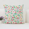 Axyaa Roses Flowers Pillowcase 45*45 Decorative Cover for Living Room Beds