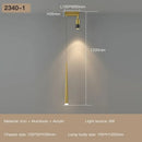 Axyaa Nordic Duplex LED Chandelier, Villa Pendant Lights for Circular Staircase & Living Room