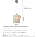 Axyaa Nordic Acrylic Chandeliers LED Pendant Lights Dining Restaurant Decor