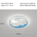 Axyaa Nordic Kids LED Ceiling Lamp, Chandelier for Bedroom, Living Room, Boys & Girls