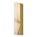 Axyaa Marble Wall Lamp: Modern Minimalist LED Indoor Lighting for Bedrooms & Living Rooms
