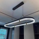 Axyaa LED Elliptical Pendant Lights for Bar Dining, Indoor Lighting