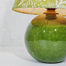 Axyaa Emerald Green Crystal Ceramic Desk Lamp LED Bedroom Table Light