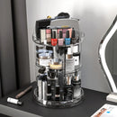 Axyaa Rotating Makeup Organizer Shelf for Cosmetics and Accessories