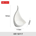 Axyaa Chinese Zen White Hotel Restaurant Dishes - Exquisite, High-End Tableware