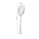 Axyaa Golden Stainless Steel Large Rice Shovel - Kitchen Tableware Spoon