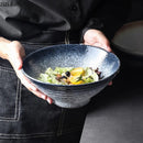 Axyaa Ramen Soup Salad Dessert Sashimi Bowl Set - Retro Japanese Ceramic Bowls