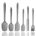 Axyaa Silicone Spatula Set - Non Stick Heat Resistant Turner for Cooking and Baking