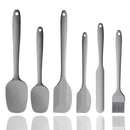Axyaa Silicone Spatula Set - Non Stick Heat Resistant Turner for Cooking and Baking