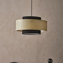 Axyaa Natural Rattan Pendant Light for Dining Living Room Home Decor
