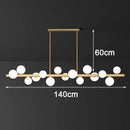 Axyaa Modern LED Pendant Light Chandeliers for Living and Dining Room