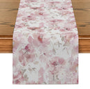 Watercolor Halo Dyed Table Runners by Axyaa: Elegant Dining Decor & Party Supplies