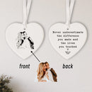 Axyaa Personalized Ceramic Photo Engraved Heartfelt Keepsake Gift