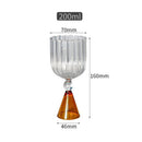 Axyaa Retro Summer Wine Glass Cold Drink Water Cup Cute Drinking Utensils
