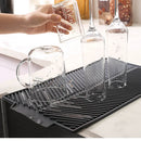 Axya Silicone Dish Drying Mat - Heat Resistant & Durable Tableware Draining Pad