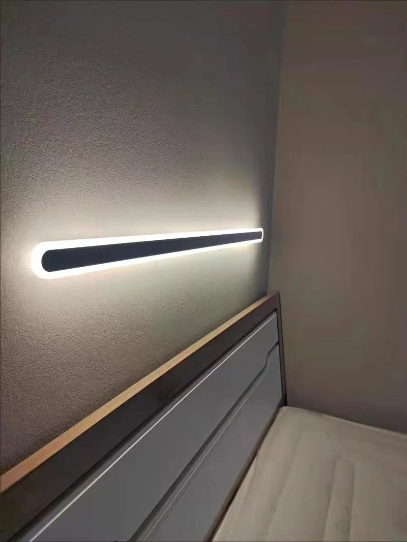 Axyaa Modern LED Strip Wall Lamp for Bedroom, Living Room, Porch & Sofa - Simple & Stylish