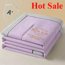 Axyaa Antibacterial Jacquard Cool Quilt - Single/Double Summer Quilt