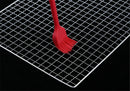 Axya Stainless Steel BBQ Grille Net with Wave Holes - Nonstick Metal Squares