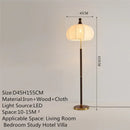 Axyaa Luxury Floor Lamp: Contemporary American Retro Art LED Standing Light