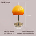 Axyaa Cream Glass Sunset Lamp for Bedroom Sofa Living Room Eye Protection
