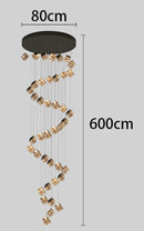 Axyaa Crystal Chandeliers: Modern LED Ceiling Lighting for Living Room
