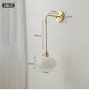 Axyaa Ceramic Copper LED Wall Sconce for Stylish Home Lighting