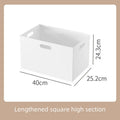 Axyaa Clear Drawer Boxes with Lids & Wheels - Household Plastic Organizers