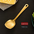 Axyaa Stainless Steel Kitchen Utensil Set - Hanging Dinner Colander Frying Spatula