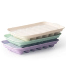 Axyaa Silicone Sausage Maker Mould with Lid - 6 Grids, DIY Hot Dog & Ham Molds