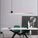Axyaa LED Chandelier Linear Light Fixture for Dining Room Kitchen Island Living