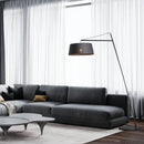 Axyaa Nordic Fishing Floor Lamp Modern LED Standing Light