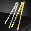 Axyaa Stainless Steel Kitchen BBQ Tongs - Cooking Utensil and Grill Tool