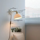 Axyaa Nordic Ceramic LED Wall Lights for Bedroom Living Room Decoration