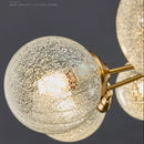 Axyaa Glass Ball Chandelier: Luxurious Creative Design for Restaurant Bedroom & High-End Lamp