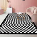Axyaa Soft Crystal Fleece Area Rug | Elegant Anti-Slip Living Room Carpet