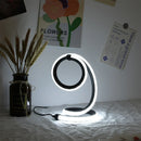 Axyaa Three-Tone Light Desk Lamp: Modern Furniture Lighting with Night Light