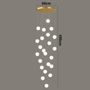 Luxury Nordic Villa Chandelier - Axyaa Living Room Hanging Lights