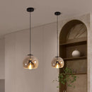 Axyaa Nordic Glass Pendant Light: Modern Luxury for Hotel, Coffee Shop, Restaurant, Bar