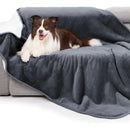Axyaa Waterproof Reversible Sherpa Dog Blanket, Furniture Protector, Cozy Throw Blanket