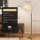 Axyaa LED Nordic Floor Lamp for Living Room Bedroom Decor