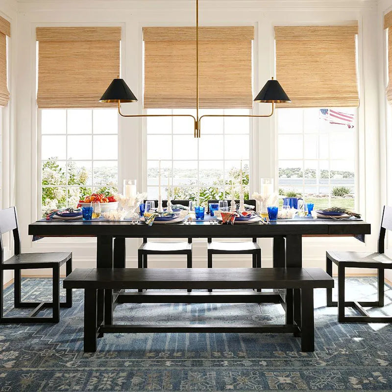 Axyaa Rustic Metal Pendant Chandelier for Dining Table