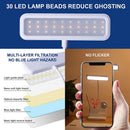 Axyaa Rechargeable LED Desk Lamp with Pen & Phone Holder