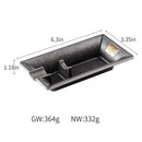 Axya Luxury Titanium Copper Cigar Ashtray - Stylish Metal Ash Tray for Home and Office